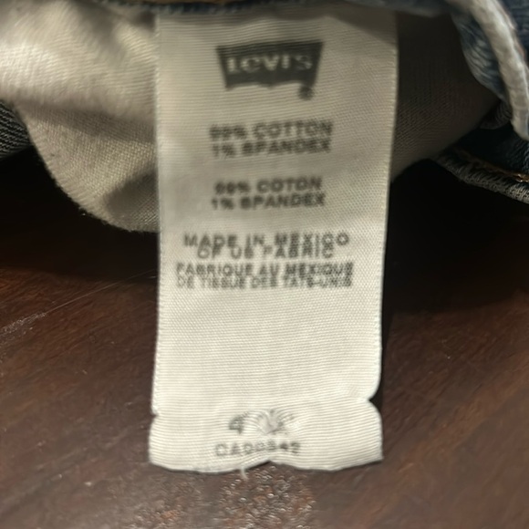 Levi’s 550 Denim High Waist Distressed Cutoff Shorts Size 4 - Picture 10 of 10